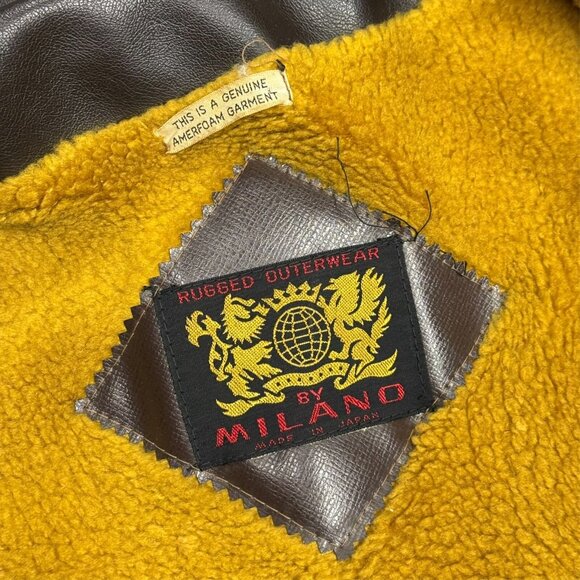 Vintage Milano Rugged Outerwar Amerfoam Jacket Made in Japan Medium - Picture 5 of 6
